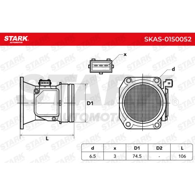 Przepływomierz Stark SKAS-0150052 SKAS-0150052 - foto 6