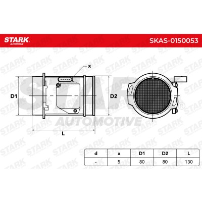 Przepływomierz Stark SKAS-0150053 SKAS-0150053 - foto 6