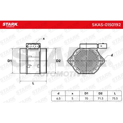 Przepływomierz Stark SKAS-0150192 SKAS-0150192 - foto 5