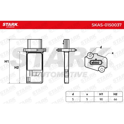 Przepływomierz Stark SKAS-0150037 SKAS-0150037 - foto 5