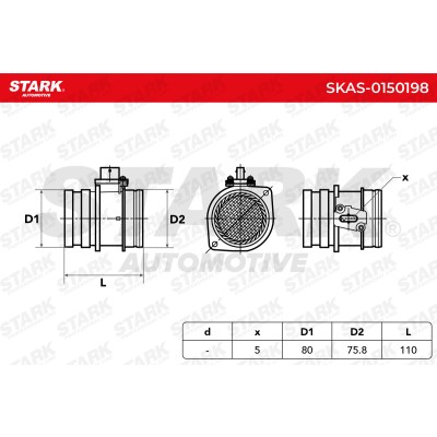 Przepływomierz Stark SKAS-0150198 SKAS-0150198 - foto 4