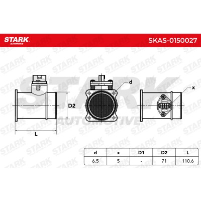 Przepływomierz Stark SKAS-0150027 SKAS-0150027 - foto 6