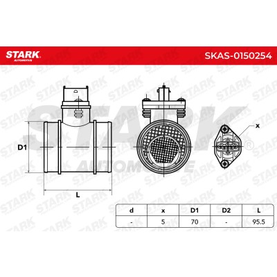 Przepływomierz Stark SKAS-0150254 SKAS-0150254 - foto 6
