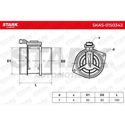 Przepływomierz Stark SKAS-0150342 SKAS-0150342 - foto 6