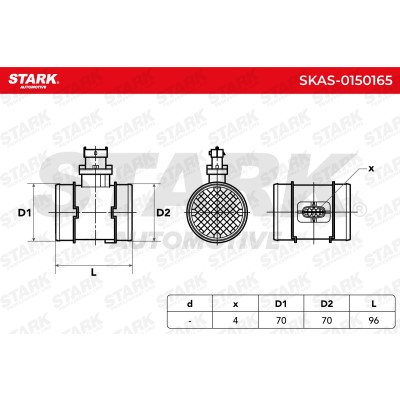 Przepływomierz Stark SKAS-0150165 SKAS-0150165 - foto 7
