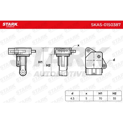 Przepływomierz Stark SKAS-0150387 SKAS-0150387 - foto 6