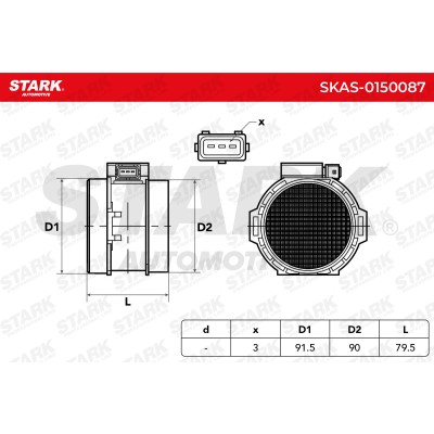 Przepływomierz Stark SKAS-0150087 SKAS-0150087 - foto 6