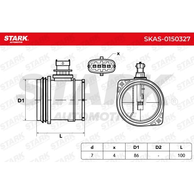 Przepływomierz Stark SKAS-0150327 SKAS-0150327 - foto 6