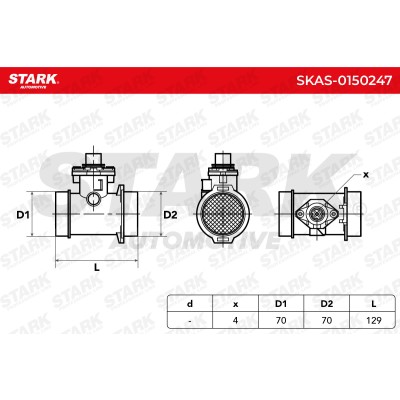 Przepływomierz Stark SKAS-0150247 SKAS-0150247 - foto 6
