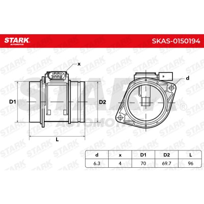 Przepływomierz Stark SKAS-0150194 SKAS-0150194 - foto 6