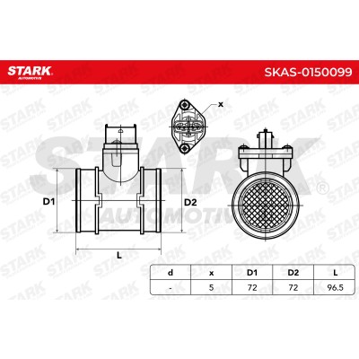 Przepływomierz Stark SKAS-0150099 SKAS-0150099 - foto 3