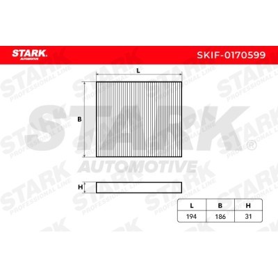 Filtr Kabinowy Stark SKIF-0170599 SKIF-0170599 - foto 6