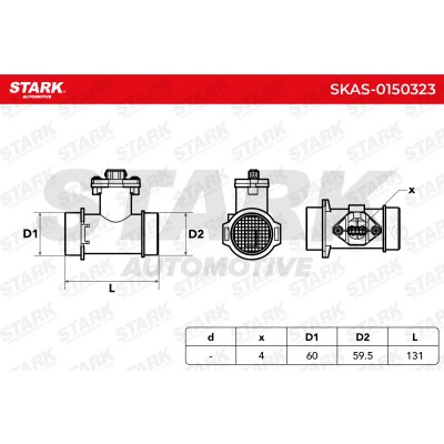 Przepływomierz Stark SKAS-0150323 SKAS-0150323 - foto 6