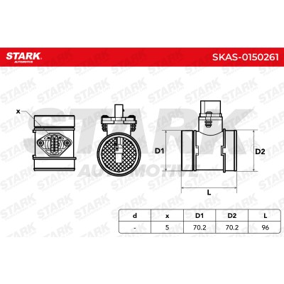 Przepływomierz Stark SKAS-0150261 SKAS-0150261 - foto 7