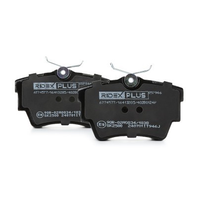 Klocki hamulcowe RIDEX 402B0124P 402B0124P - foto 4