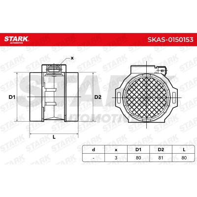 Przepływomierz Stark SKAS-0150153 SKAS-0150153 - foto 6