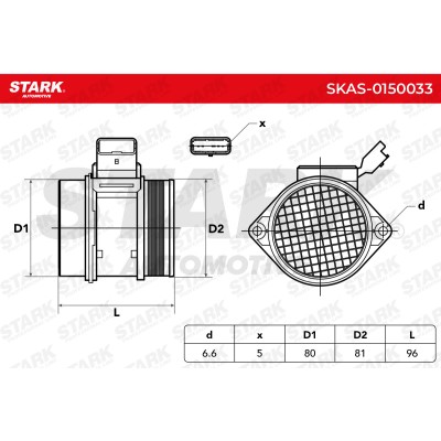 Przepływomierz Stark SKAS-0150033 SKAS-0150033 - foto 6
