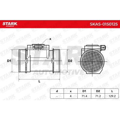 Przepływomierz Stark SKAS-0150125 SKAS-0150125 - foto 6