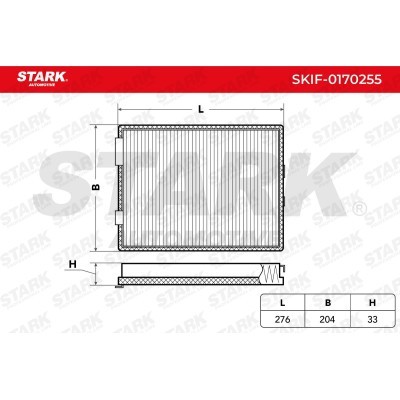 Filtr Kabinowy Stark SKIF-0170255 SKIF-0170255 - foto 2