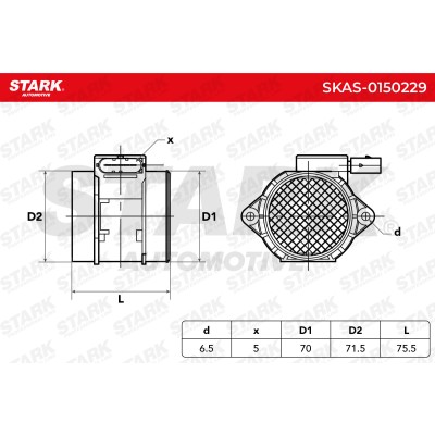 Przepływomierz Stark SKAS-0150229 SKAS-0150229 - foto 5