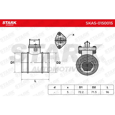 Przepływomierz Stark SKAS-0150015 SKAS-0150015 - foto 6