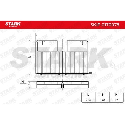 Filtr Kabinowy Stark SKIF-0170078 SKIF-0170078 - foto 2