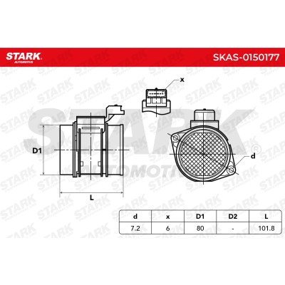Przepływomierz Stark SKAS-0150177 SKAS-0150177 - foto 6