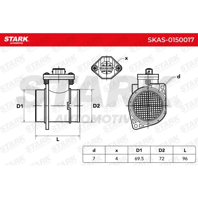 Przepływomierz Stark SKAS-0150017 SKAS-0150017 - foto 6