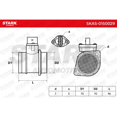 Przepływomierz Stark SKAS-0150029 SKAS-0150029 - foto 5