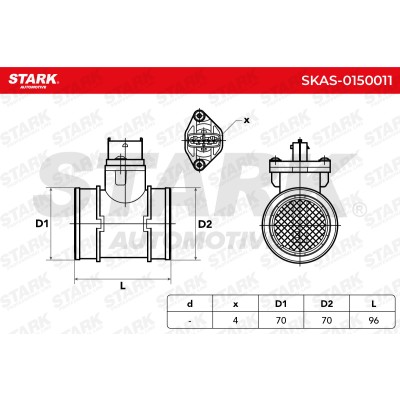 Przepływomierz Stark SKAS-0150011 SKAS-0150011 - foto 6