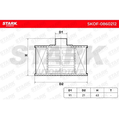 Filtr Oleju Stark SKOF-0860212 SKOF-0860212 - foto 6