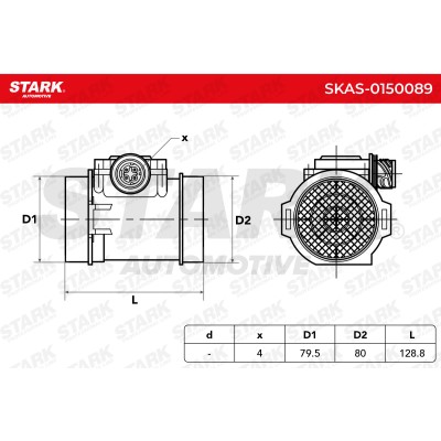 Przepływomierz Stark SKAS-0150089 SKAS-0150089 - foto 6