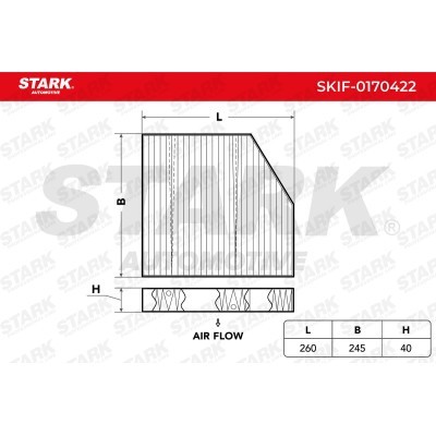 Filtr Kabinowy Stark SKIF-0170422 SKIF-0170422 - foto 3