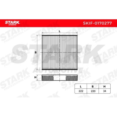 Filtr Kabinowy Stark SKIF-0170277 SKIF-0170277 - foto 3