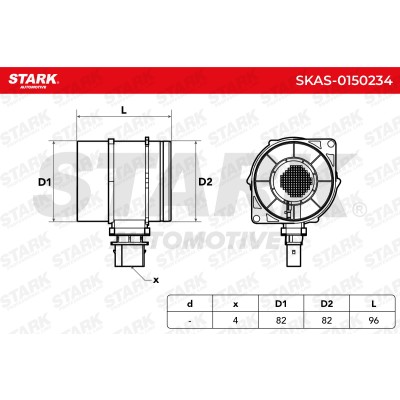 Przepływomierz Stark SKAS-0150234 SKAS-0150234 - foto 7