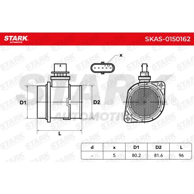 Przepływomierz Stark SKAS-0150162 SKAS-0150162 - foto 5