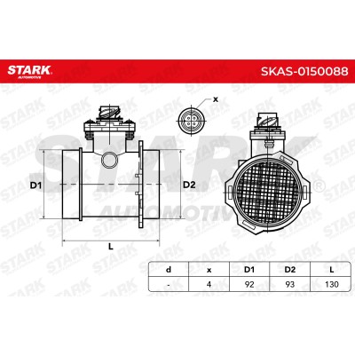 Przepływomierz Stark SKAS-0150088 SKAS-0150088 - foto 6