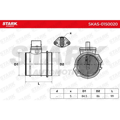 Przepływomierz Stark SKAS-0150020 SKAS-0150020 - foto 3