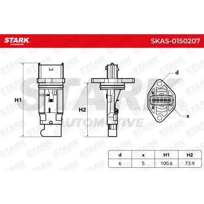 Przepływomierz Stark SKAS-0150207 SKAS-0150207 - foto 5