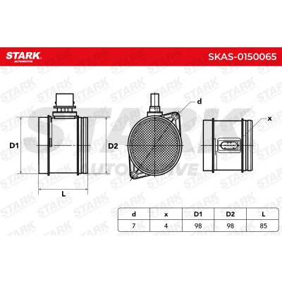 Przepływomierz Stark SKAS-0150065 SKAS-0150065 - foto 6