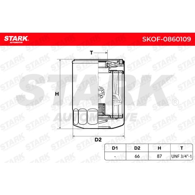 Filtr Oleju Stark SKOF-0860109 SKOF-0860109 - foto 5