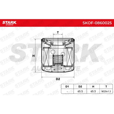 Filtr Oleju Stark SKOF-0860025 SKOF-0860025 - foto 6