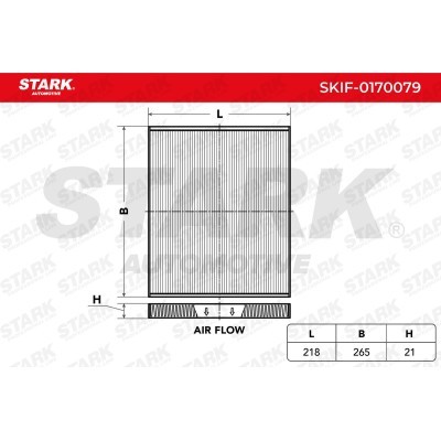 Filtr Kabinowy Stark SKIF-0170079 SKIF-0170079 - foto 2