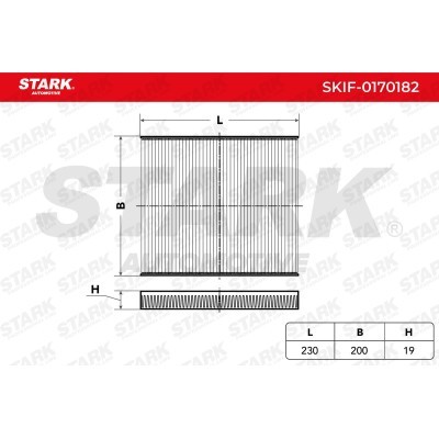Filtr Kabinowy Stark SKIF-0170182 SKIF-0170182 - foto 2