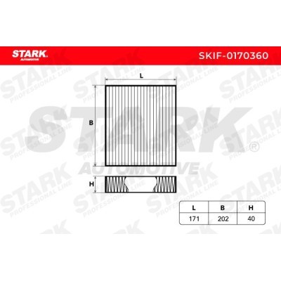 Filtr Kabinowy Stark SKIF-0170360 SKIF-0170360 - foto 5