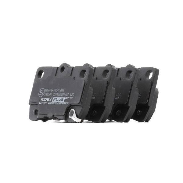 Klocki hamulcowe RIDEX 402B0493P 402B0493P - foto 1