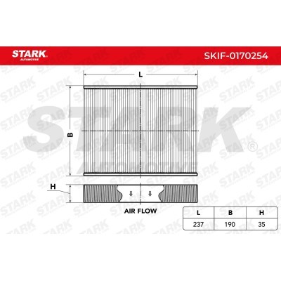 Filtr Kabinowy Stark SKIF-0170254 SKIF-0170254 - foto 4