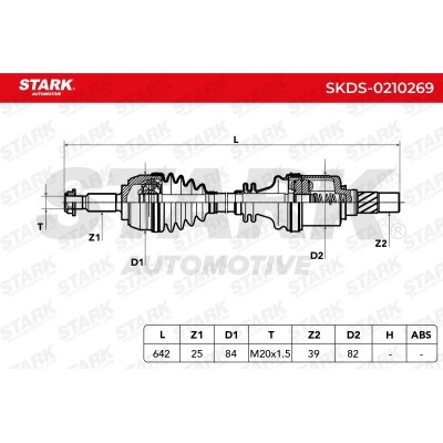 Półoś Napędowa Stark SKDS-0210269 SKDS-0210269 - foto 6