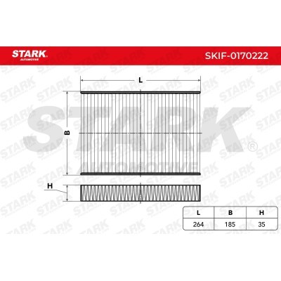 Filtr Kabinowy Stark SKIF-0170222 SKIF-0170222 - foto 2