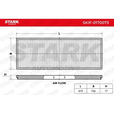 Filtr Kabinowy Stark SKIF-0170073 SKIF-0170073 - foto 4